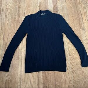 Topman‎ dark blue casual Turtleneck Sweater size M